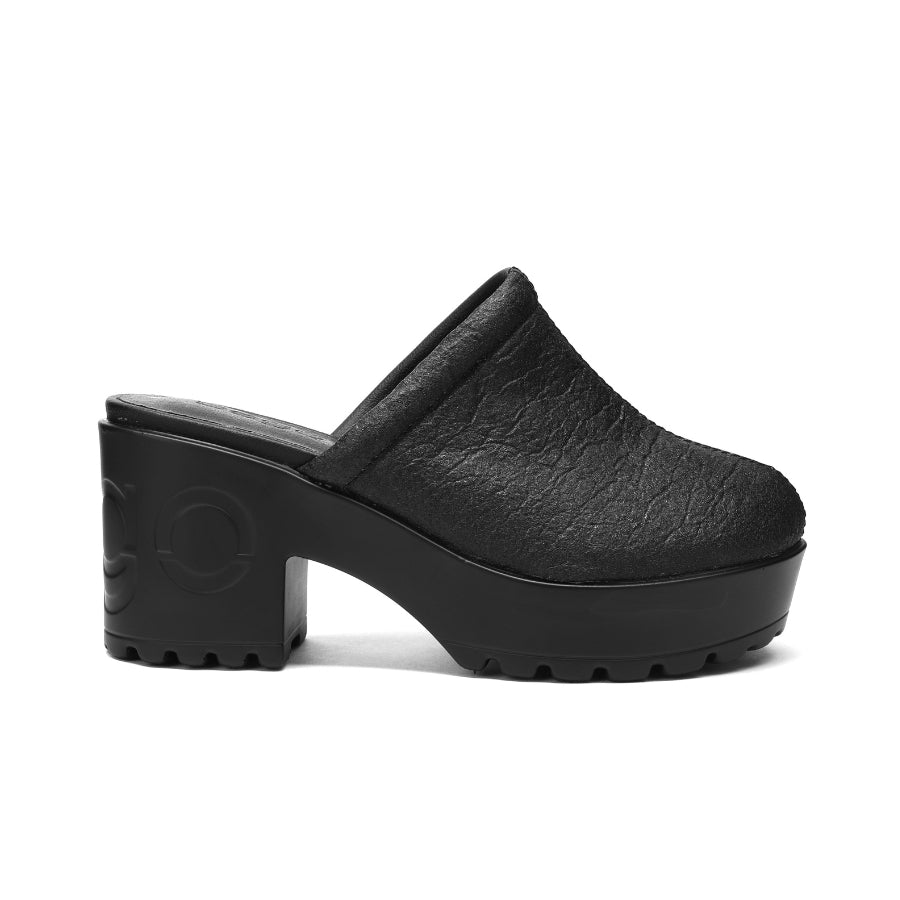 IRENE heeled clogs - black