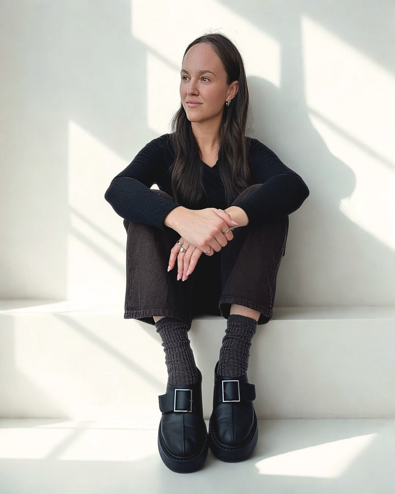 Mini bottes EZRA - noir