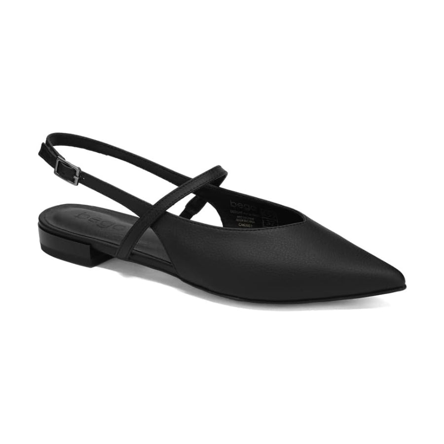 BELLA pointed mary jane - black