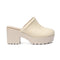 sabots à talons IRENE - beige