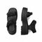 AXEL-GRAPE LEATHER sandals - black