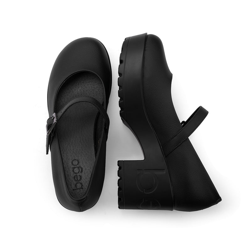 talons DREY à lanières - noir