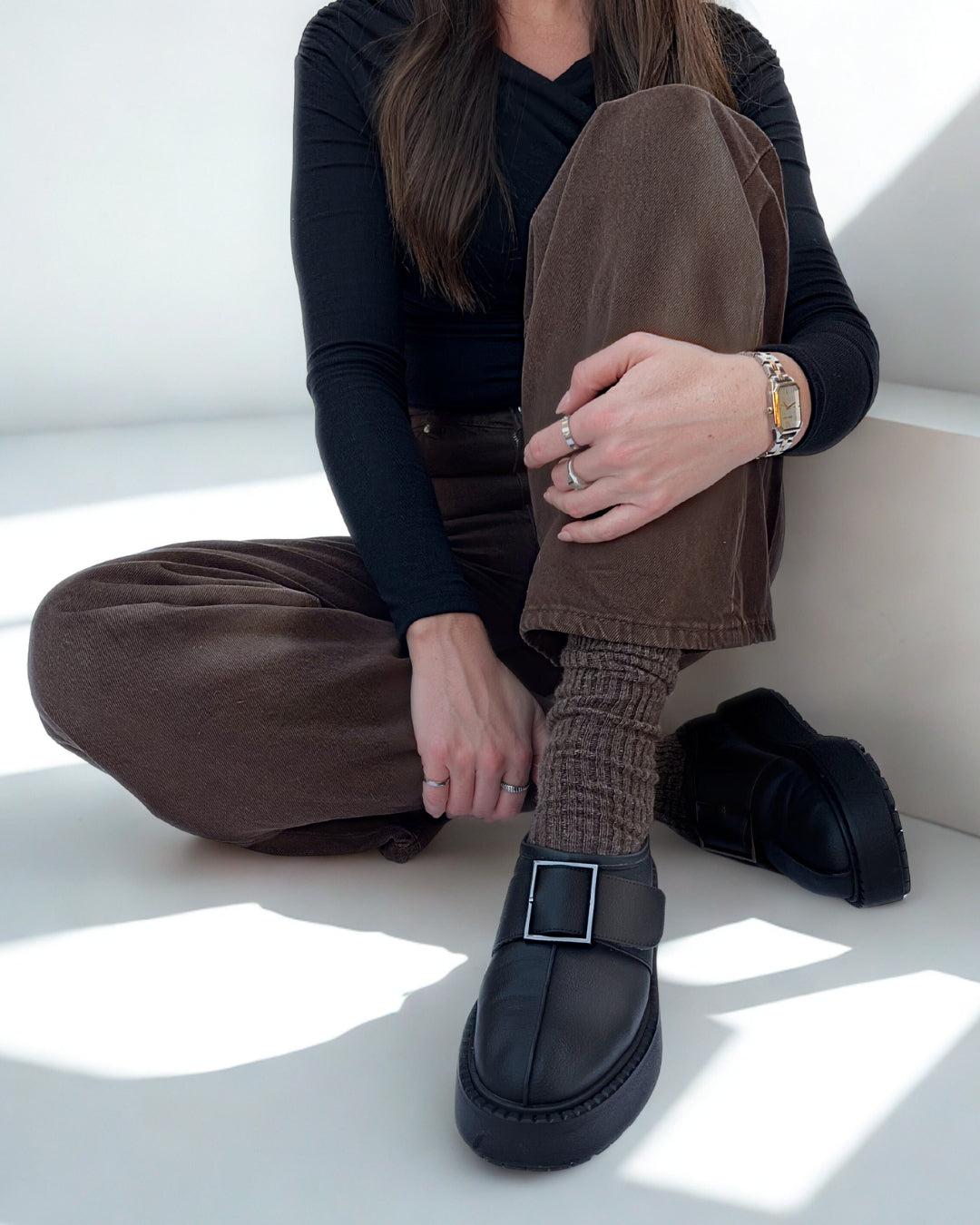 EZRA mini boots - black