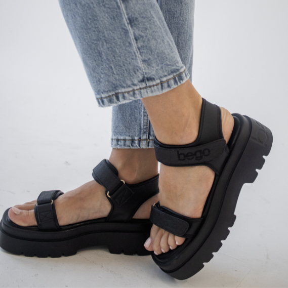 Sandales AXEL - noir