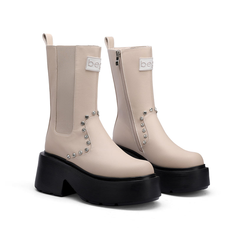 Bottes JENNY - beige