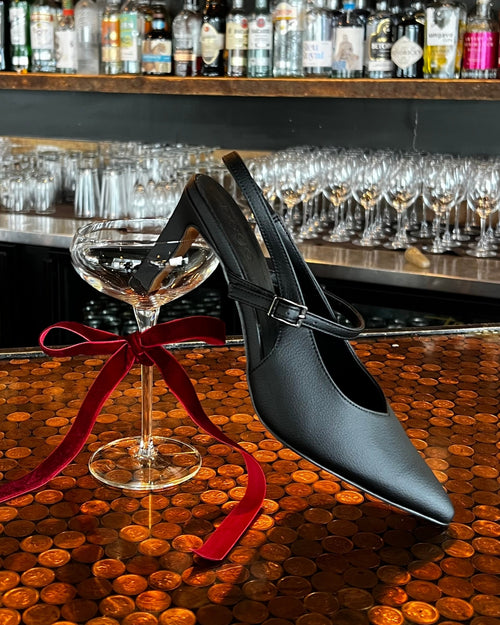 ELLA talon stiletto - noir