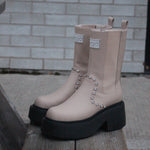 Bottes JENNY - beige