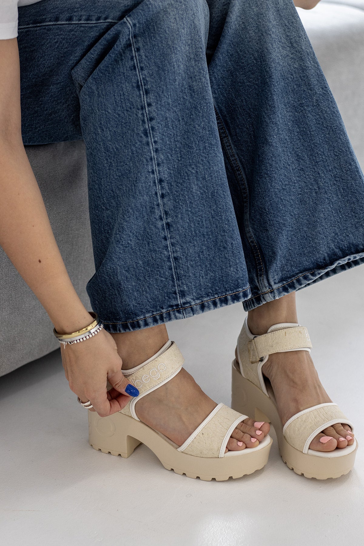 DREY sandals - natural