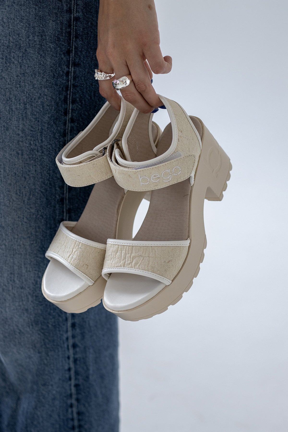 DREY sandals - natural