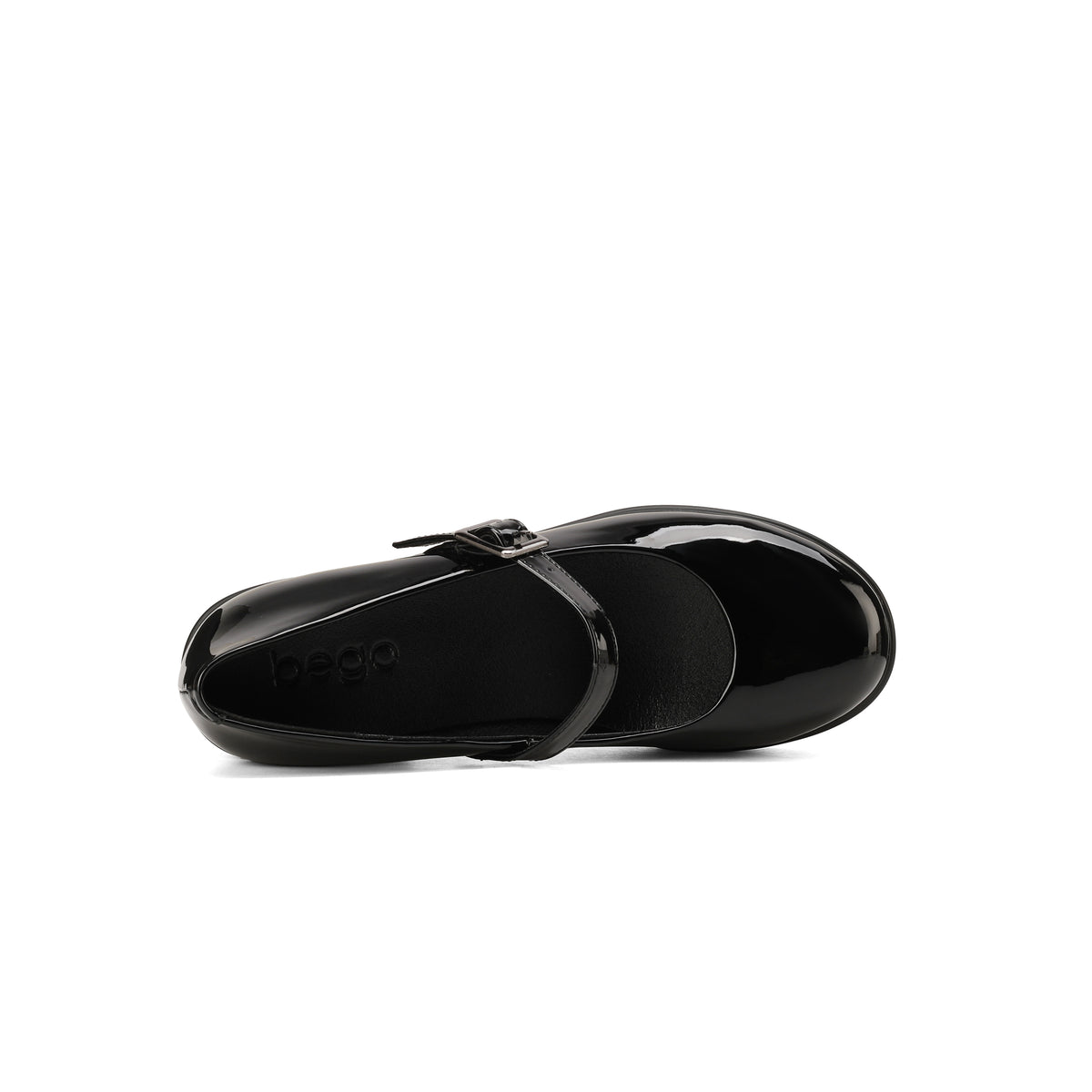 strappy DREY heel - patent black